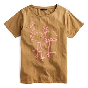 J. Crew Flamingo T-Shirt